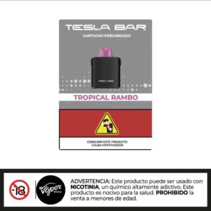 CAPSULA DE REPUESTO DEL TESLA BAR 18.000 PUFFS