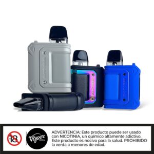 AEGIS HERO Q DE GEEKVAPE CON UNA SAL DE NICOTINA ARTESANAL