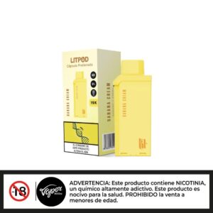 CAPSULA DE REPUESTO DEL LITPOD 15.000 PUFFS
