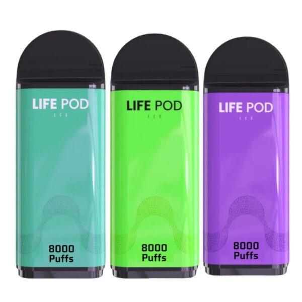 CAPSULA DE REPUESTO DEL LIFE POD ECO DE 8.000 PUFFS